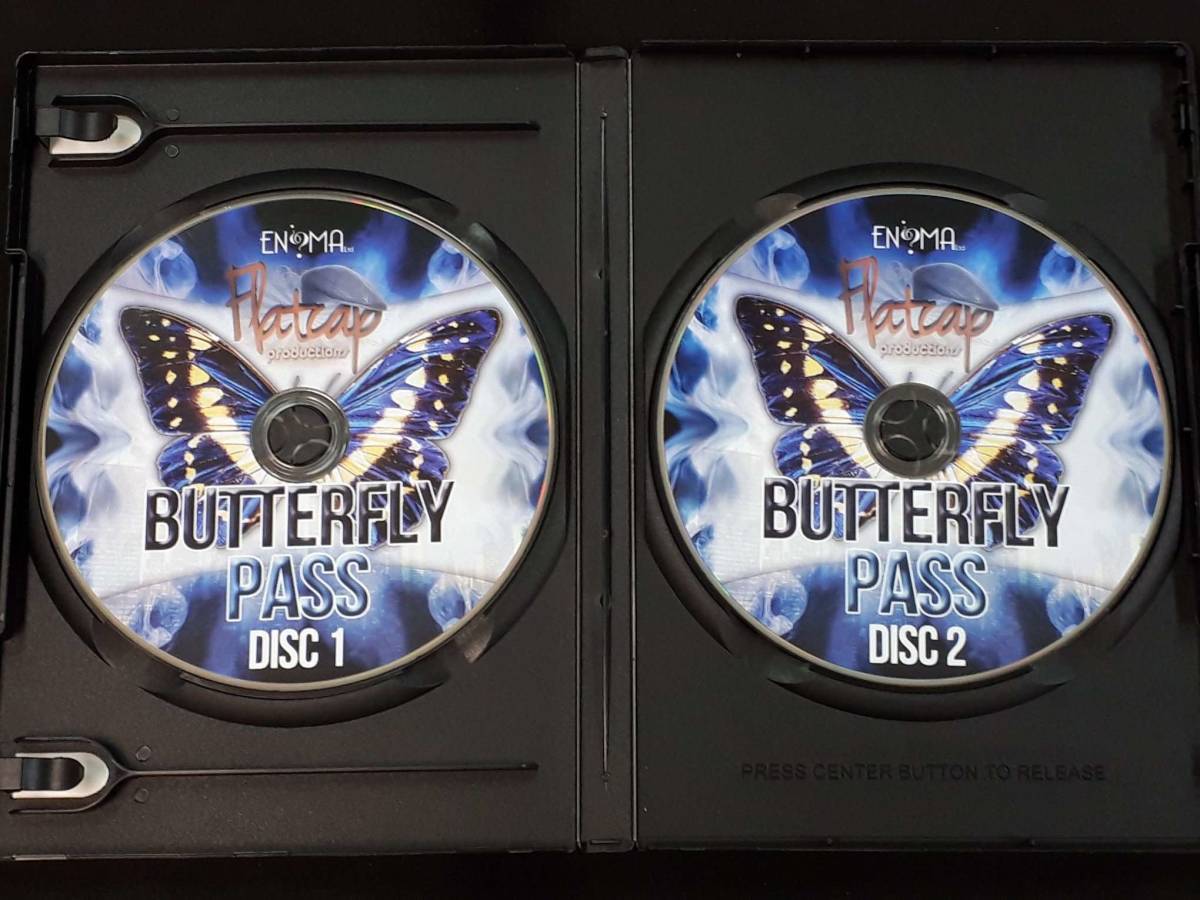 【D160】BUTTERFLY PASS PROJECT　バタフライ・パス　STEPHEN LEATHWAITE　スティーブン・リースウェイト　2枚組　DVD　マジック　手品_画像3