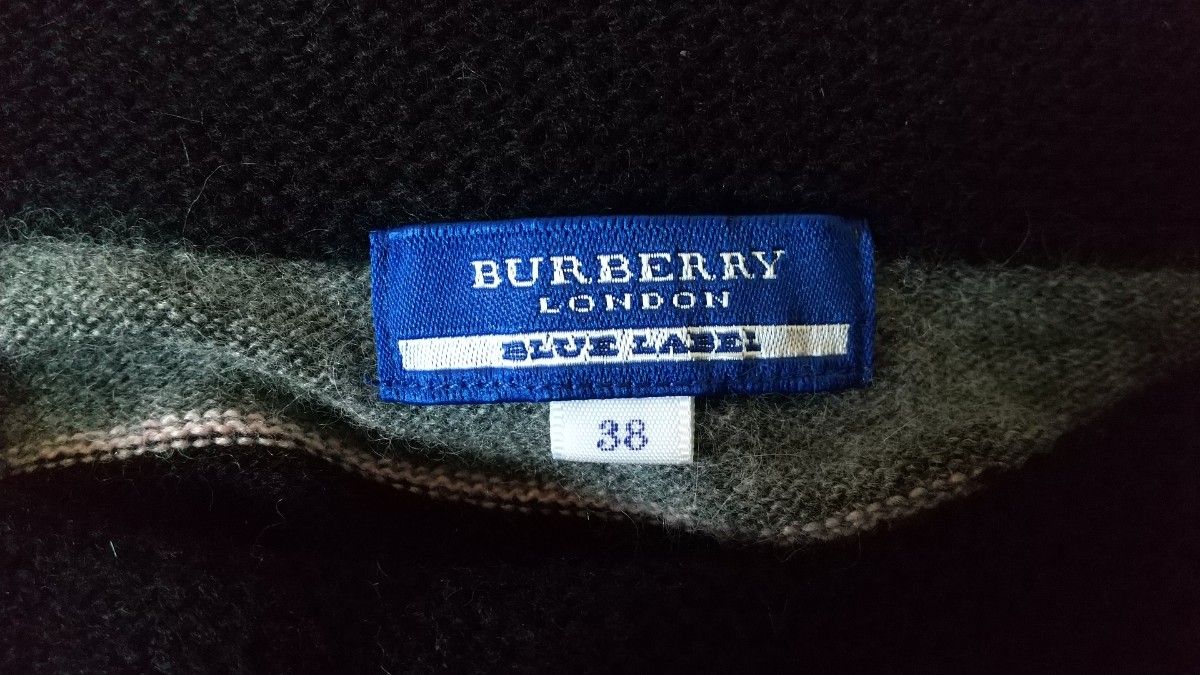 バーバリーブルーレーベル BURBERRY BLUE LABEL ニットワンピース 38