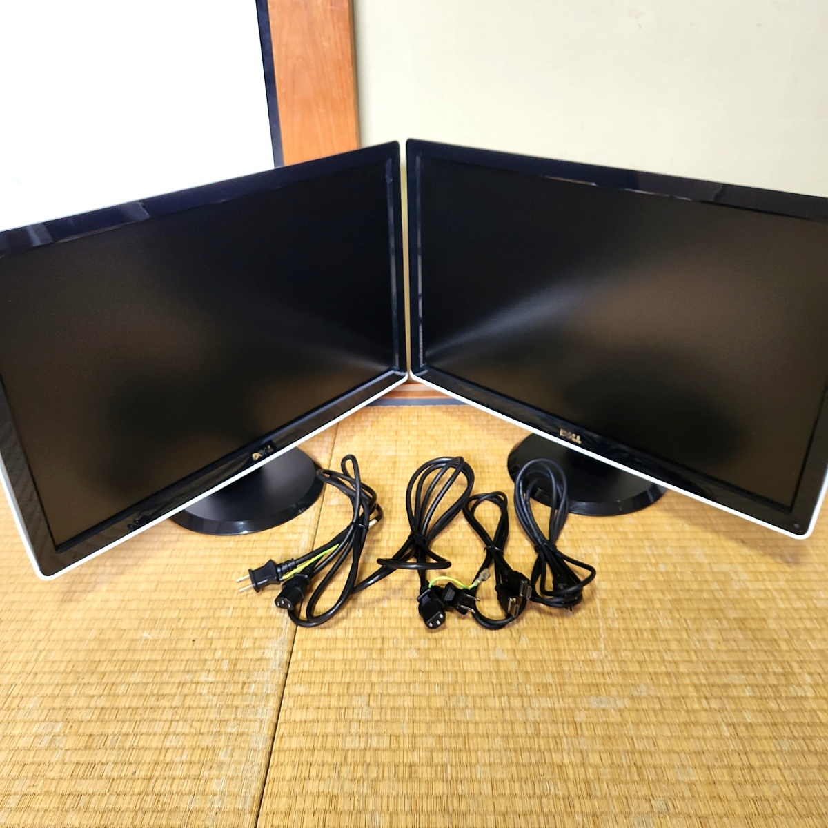 通販 ST2410b DELL 2台マルチモニター 24型 デュアルディスプレイ