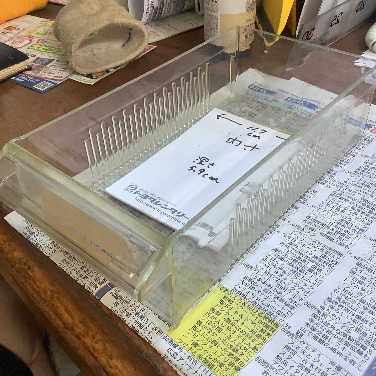 スチール棚 部品ケース、ホーザンＢ-415無線用_画像6