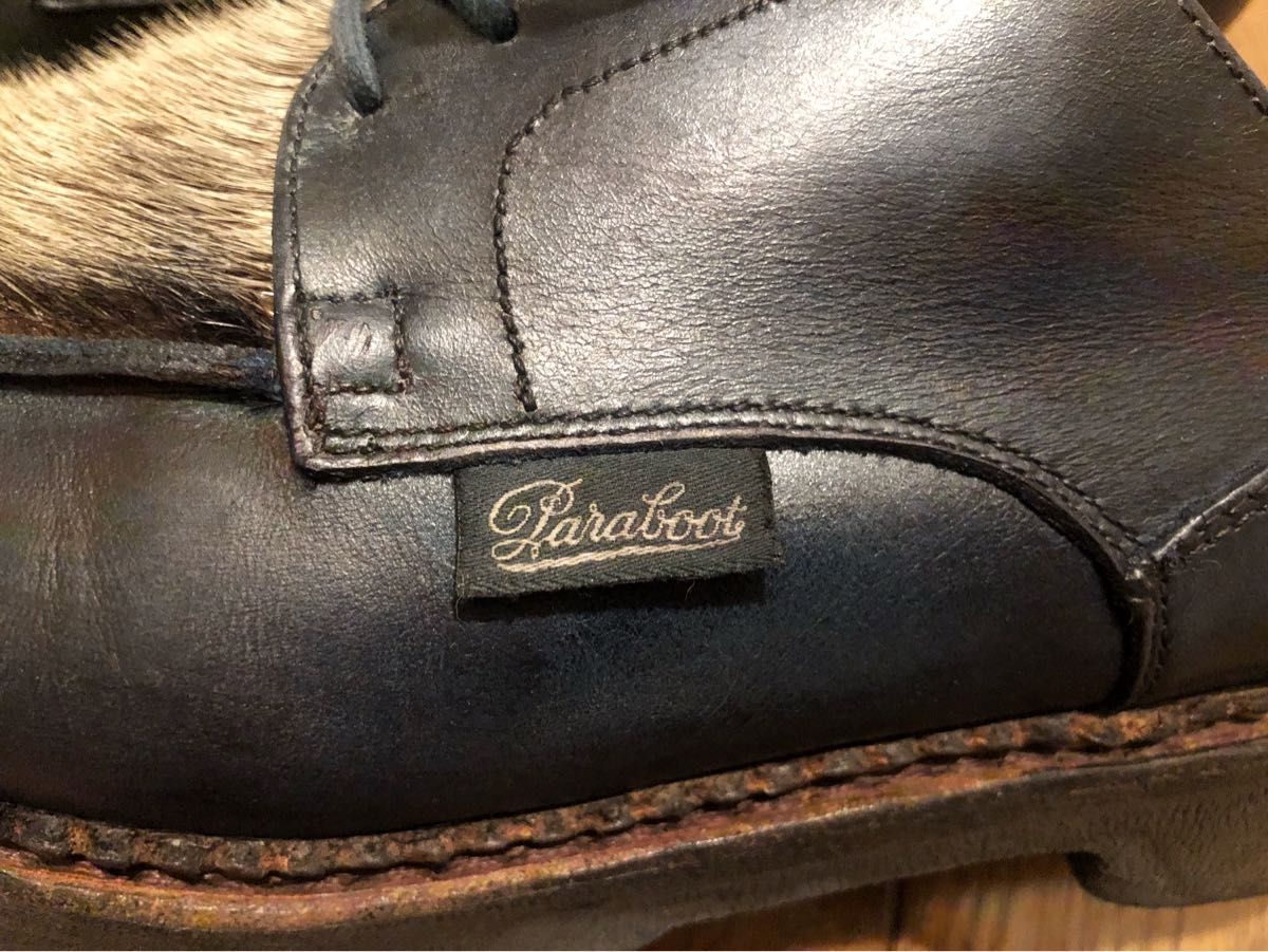 超レア★99年製旧デカタグ☆PARABOOT シャンボードフォック サイズ4.5 CHAMBORD PHOQUE パラブーツ 