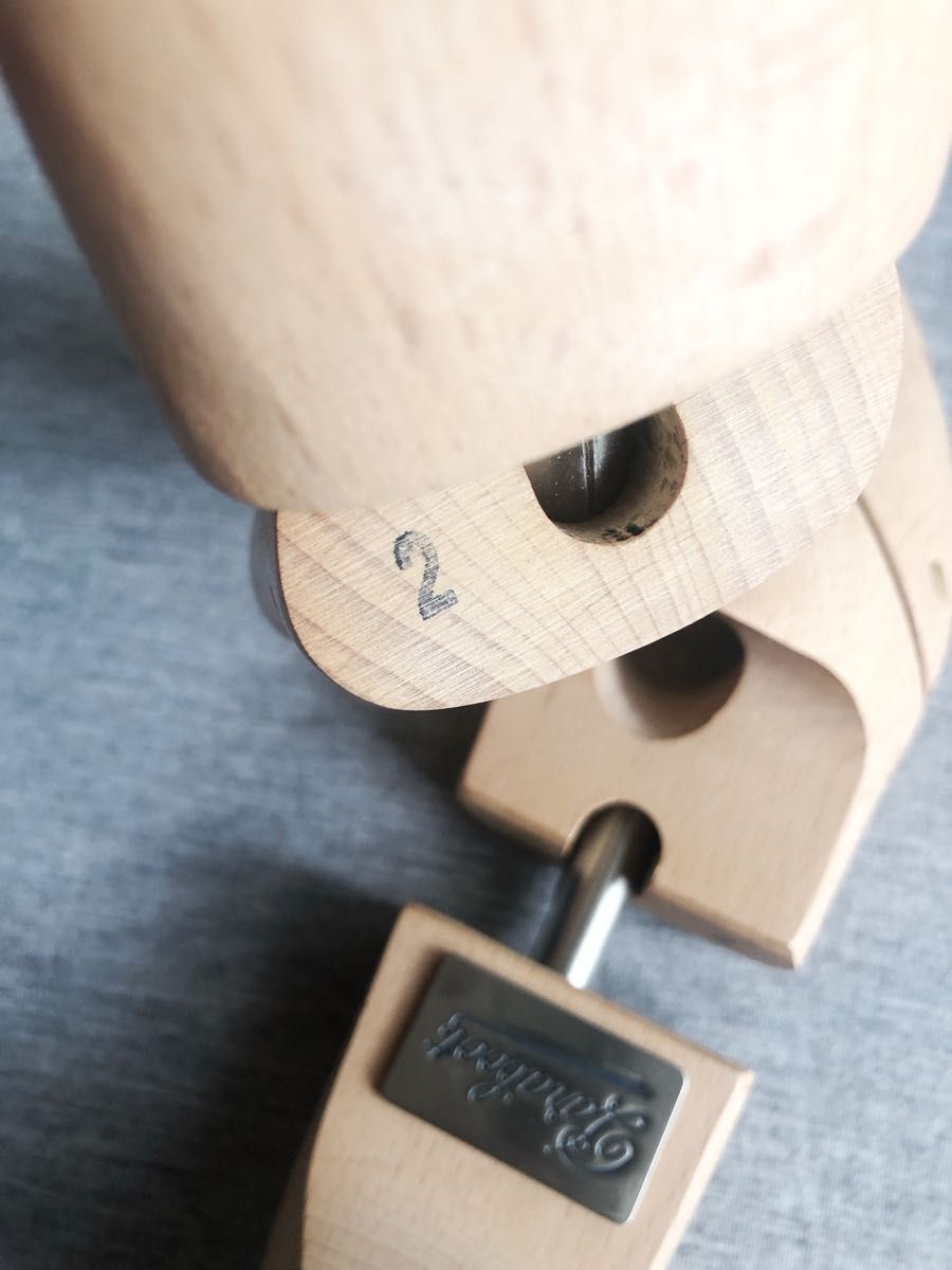 新品未使用純正品☆パラブーツParaboot純正シューツリー UK2 MlCHAEL ミカエル CHAMBORD シャンボード