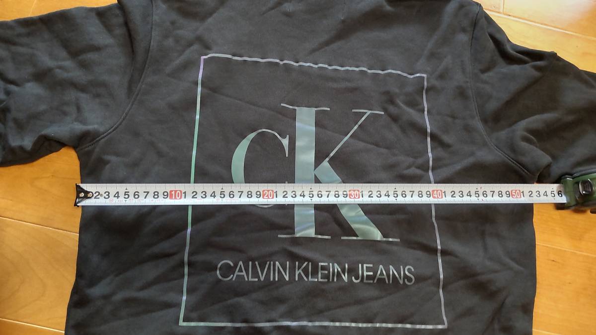 CALVIN KLEIN JEANS カルバンクラインジーンズ　メンズパーカー　Mサイズ 人気ブランド　美品 送料無料_画像8