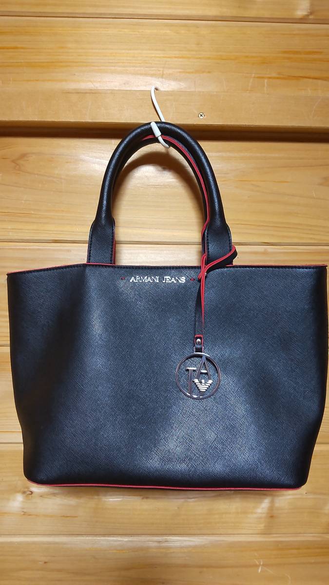 公式 ARMANI JEANS アルマーニジーンズ 男女兼用 トートバック 美品