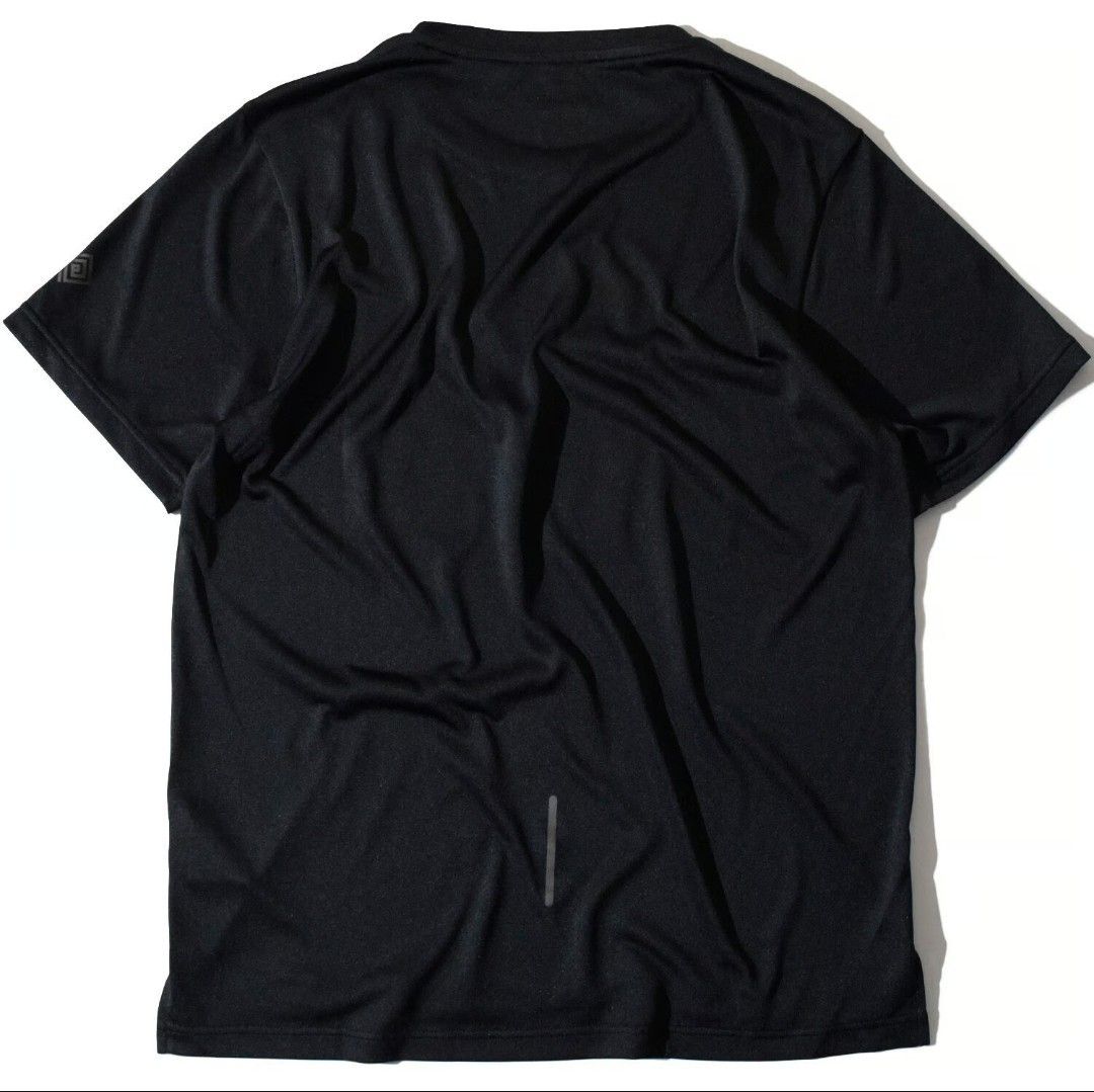 asics アシックス eldoreso エルドレッソ コラボ ボーンマン Tシャツ ブラック サイズL 新品未使用 ランニング