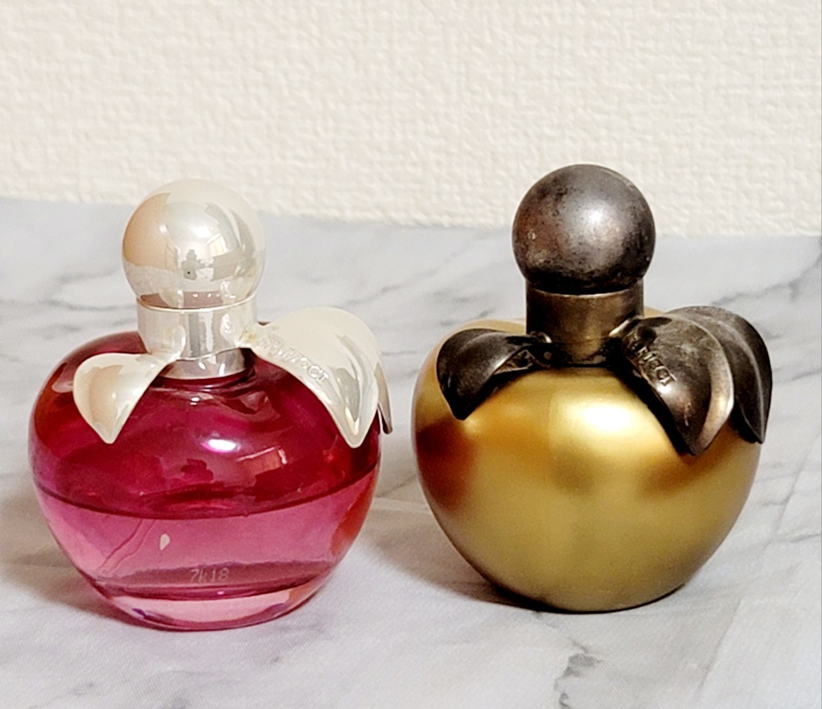 【Nina Ricci】ニナリッチ香水セット ゴールド ピンク オーデトワレ 50ml_画像1