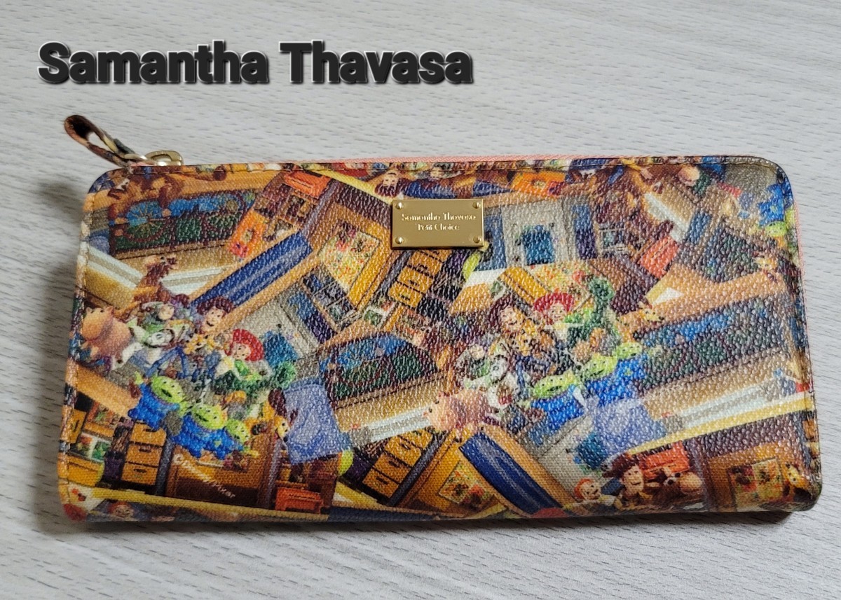 Samantha Thavasa】トイストーリー 長財布 L字ファスナー ディズニー
