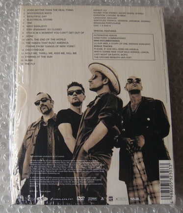 　U2　ＤＶＤ■ザ・ベスト・オブ U2 1990-2000_画像2
