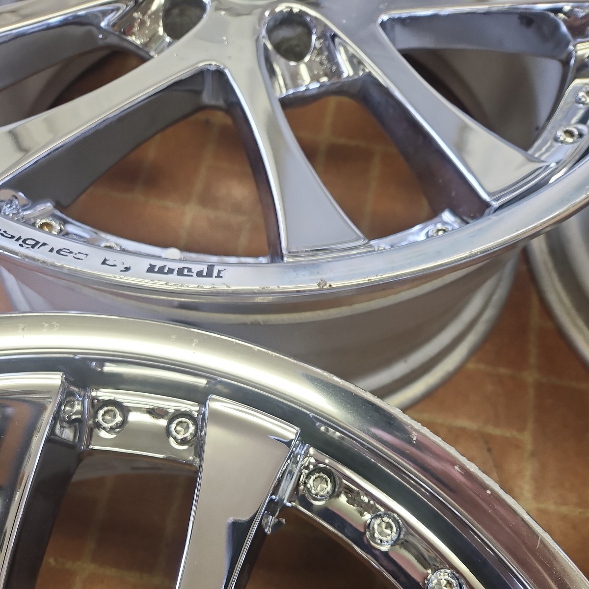 深リム weds Kranze KR-LXZ 19インチ 8.5J+37 9.5J+41 5H-114.3 中古