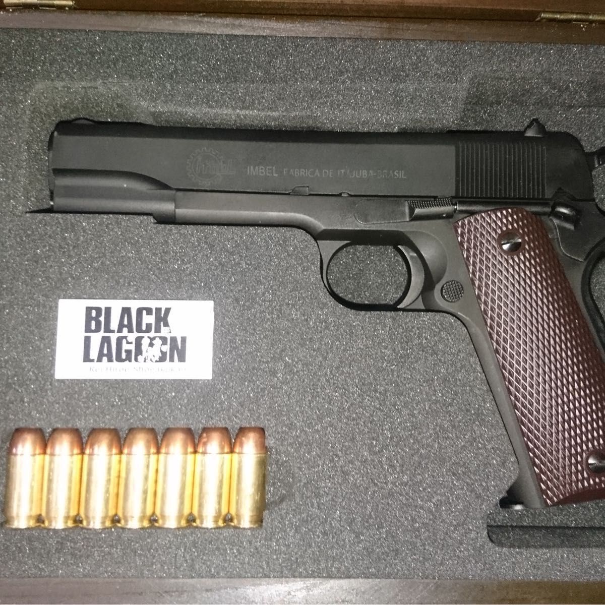 美品】インベル m911 ブラックラグーンコラボモデル【モデルガン 美品】インベル m911 ブラックラグーンコラボモデル【モデルガン