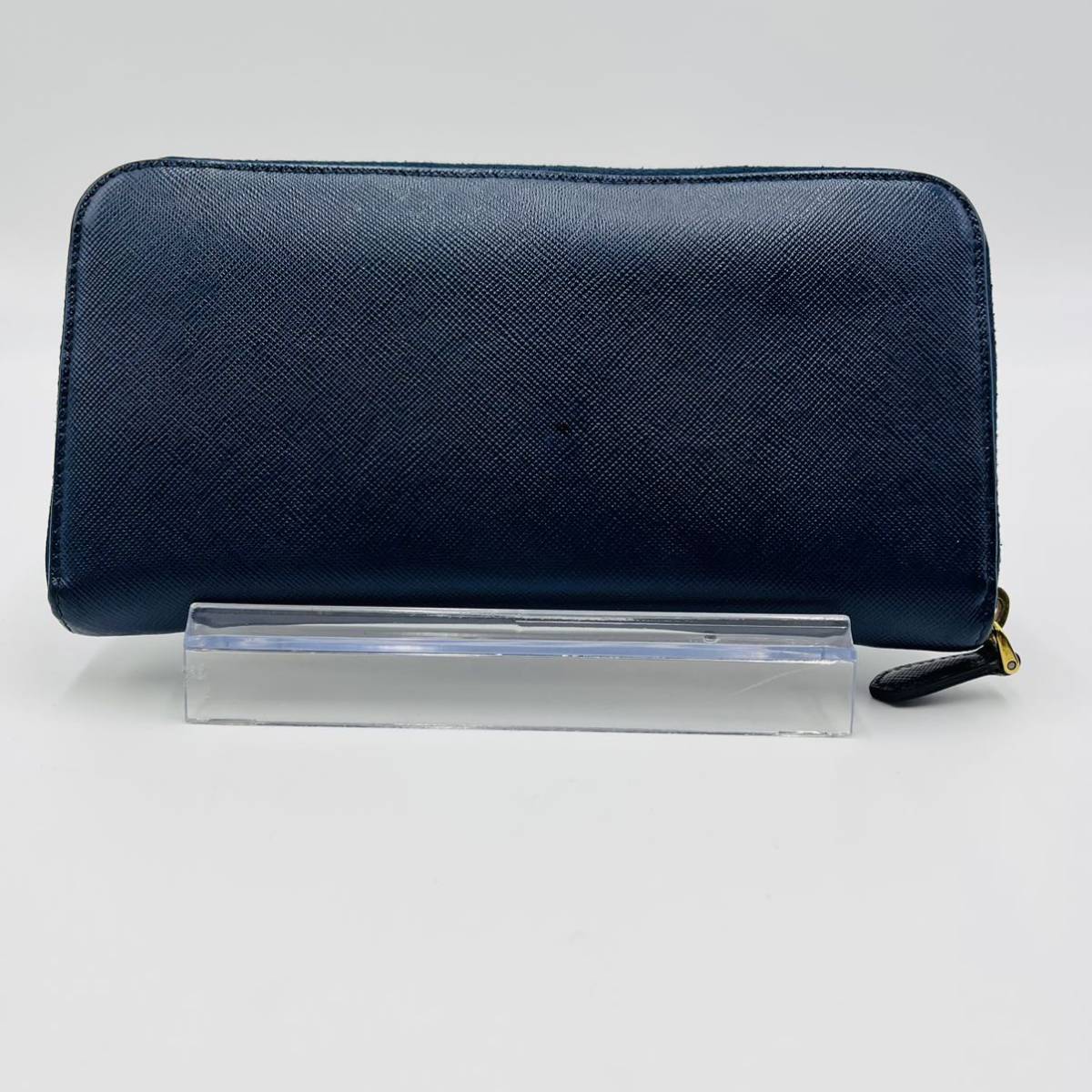1円 【人気色】PRADA プラダ 長財布 ラウンドファスナー ジッピー