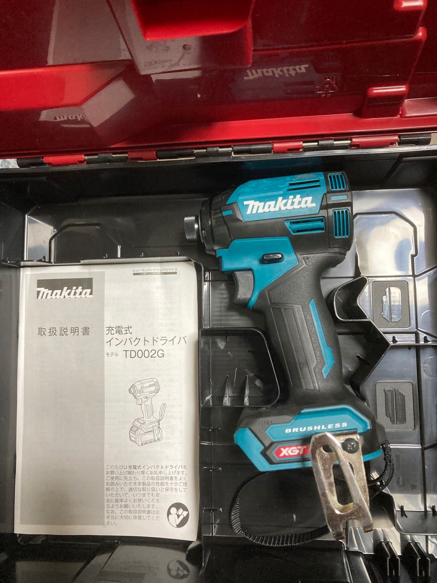 新品 マキタ TD002インパクトドライバー ケースセット ブルー makita