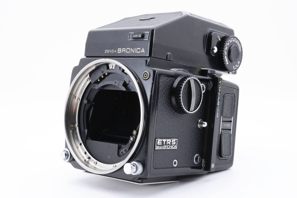 期間限定特別価格 ☆ZENZA BRONICA/ゼンザブロニカ ETRS ボディ AE-II