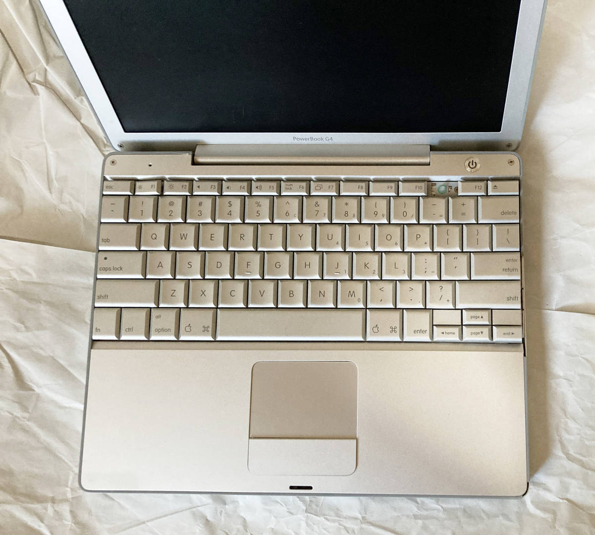 Yahoo!オークション - PowerBook G4 12インチ USキーボード 51...