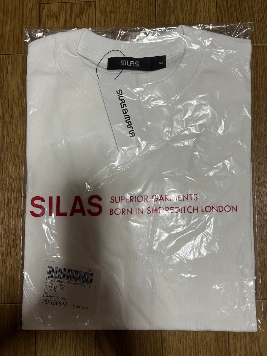 【SILAS】SS TEE SLOGAN.