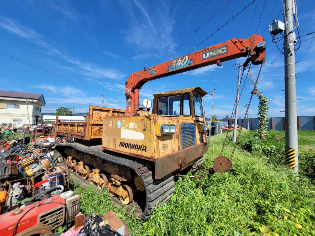 Yahoo!オークション - 諸岡 MOROOKA MST-1500 ユニック付き運搬 Yahoo!オークション - 諸岡 MOROOKA MST-1500 ユニック付き運搬