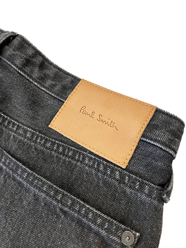 ポールスミス ジーンズ Paul Smith JEANS スキニー デニム パンツ S ヴィンテージ加工 ブラック 黒 ジーパン PS_画像4