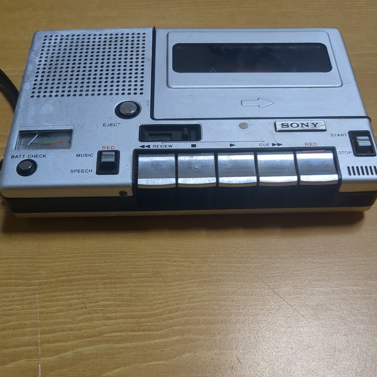 SONY TC-1100 カセットレコーダー ソニー 当時物 昭和レトロ ビンテージ アンティーク_画像7