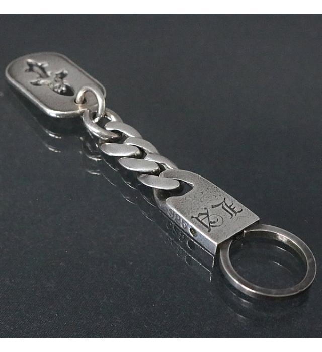  Гиндза магазин Chrome Hearts cut наружный daga- plate цепочка для ключей кольцо для ключей брелок для ключа серебряный SV925