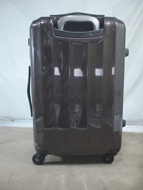 3837　茶色　TSAロック付　スーツケース　キャリケース　旅行用　ビジネストラベルバック_画像3