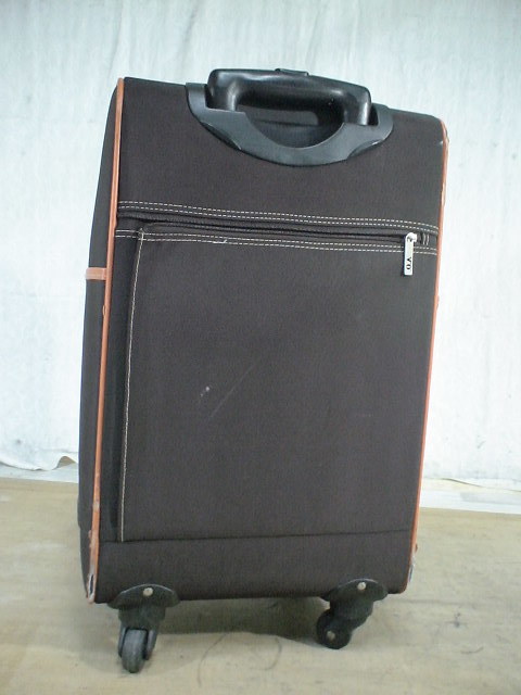 3908　ATSUKI ONISHI　茶色　スーツケース　キャリケース　旅行用　ビジネストラベルバック_画像3