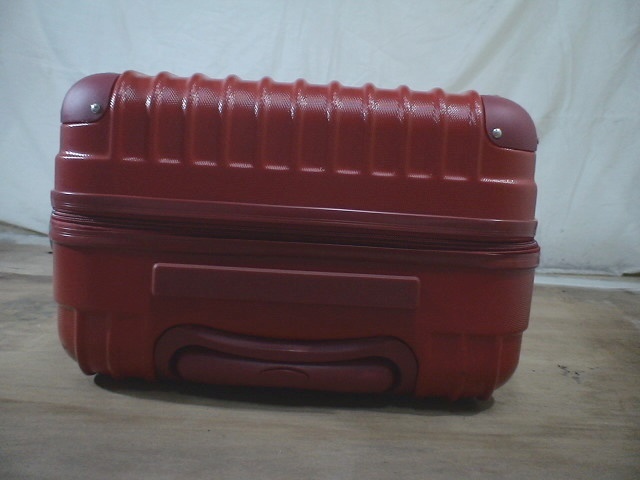3806 赤 TSAロック付 ダイヤルロック付 スーツケース キャリケース 旅行用 ビジネストラベルバックの画像5