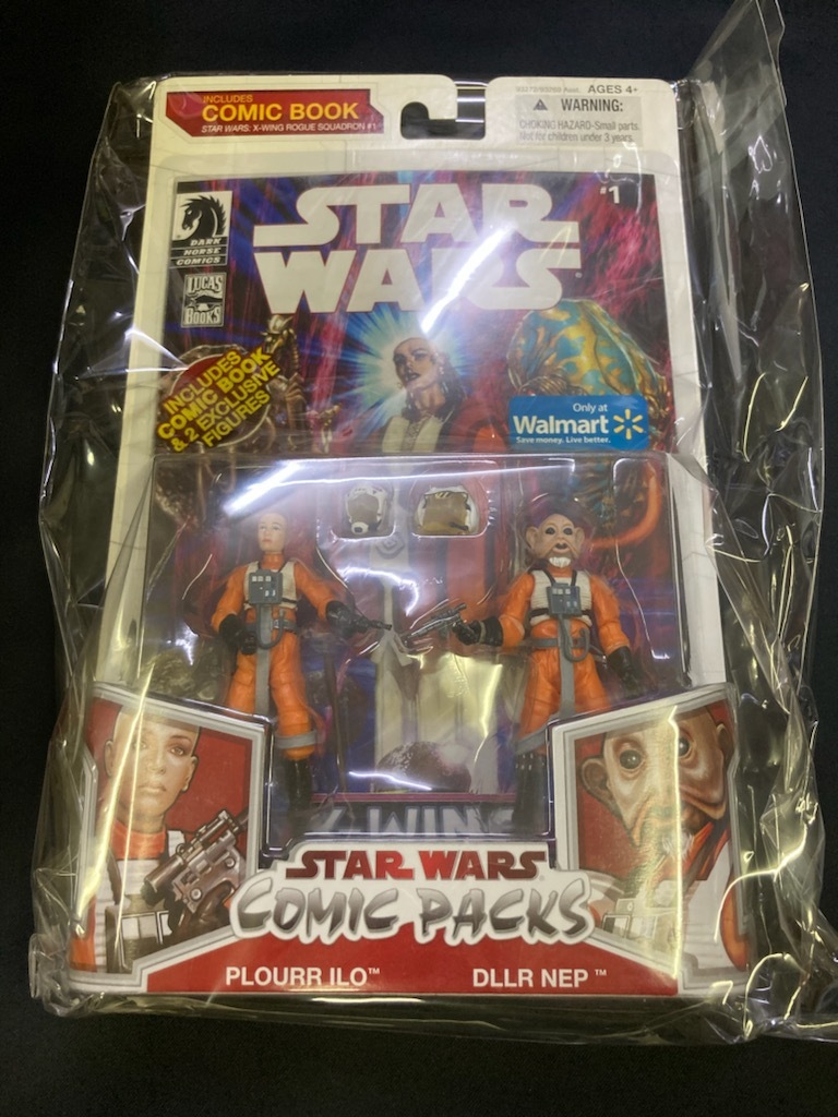 STARWARS スターウォーズ フィギュア コミックパック#1 COMIC PACKS PLOURR ILO DLLR NEP