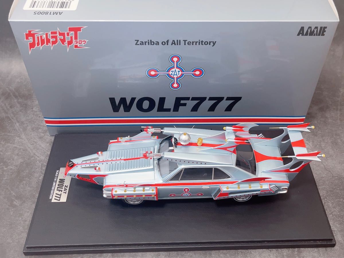 ★新品　1/18 AMIE アミ ウルトラマンタロウ ZAT ウルフ777 ウルトラマン　wolf 777 円谷プロ