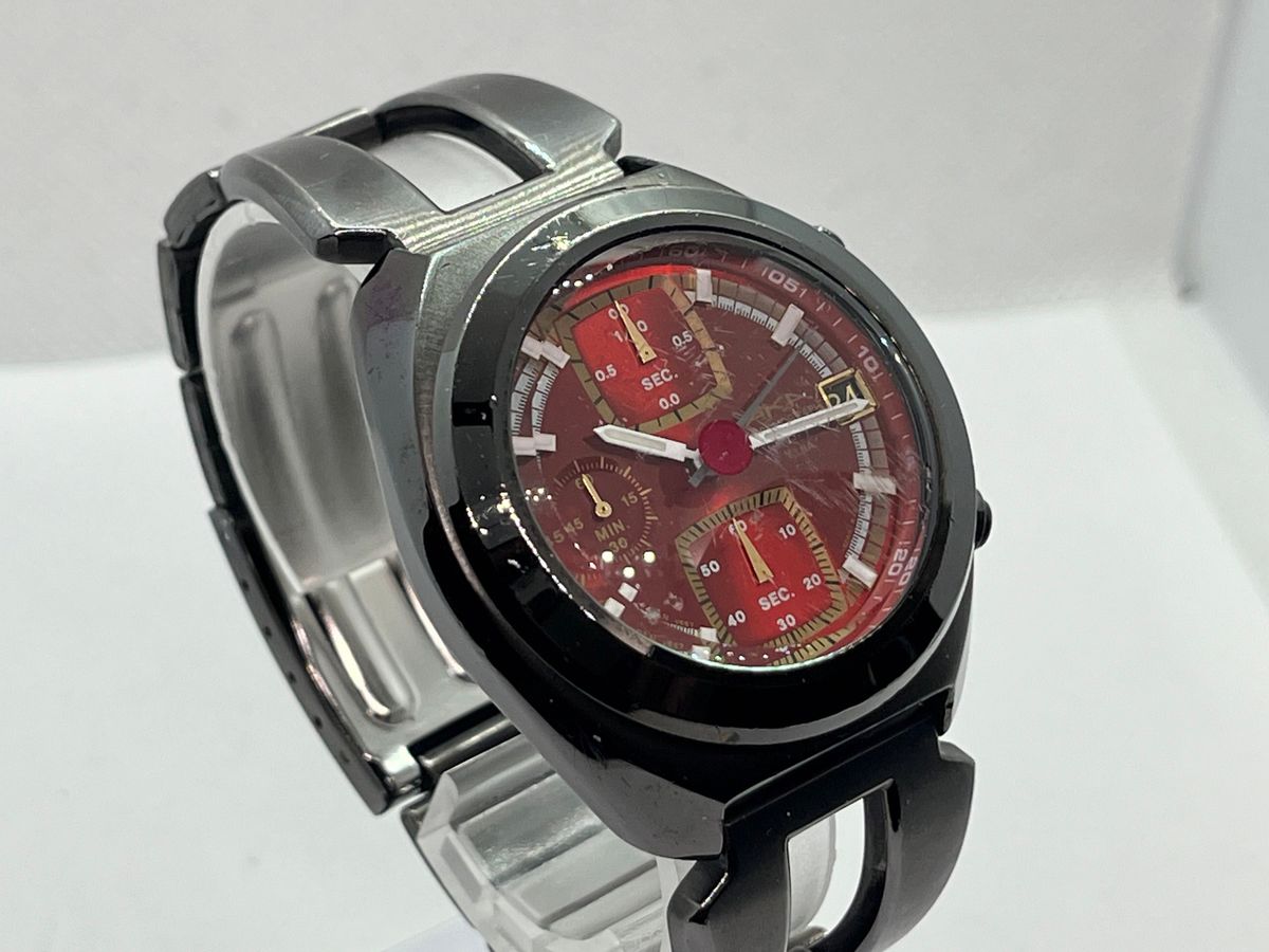 SEIKO ALBA AKA セイコー アルバ アカ 1/10 CHRONOGRAPH|Yahoo SEIKO ALBA AKA セイコー アルバ アカ 1/10 CHRONOGRAPH|Yahoo