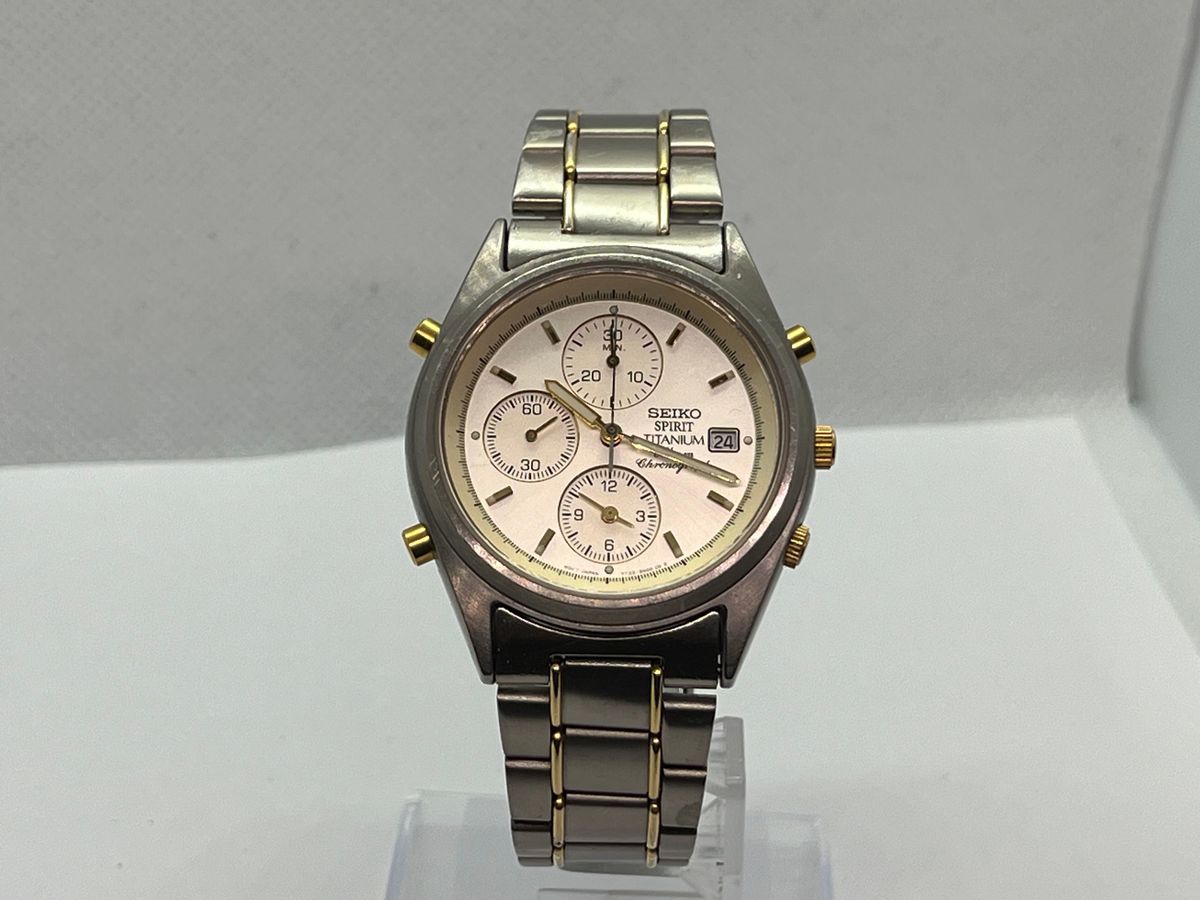 SEIKO SPIRIT セイコー スピリット TITANIUM チタン CHRONOGRAPH SEIKO SPIRIT セイコー スピリット TITANIUM チタン CHRONOGRAPH
