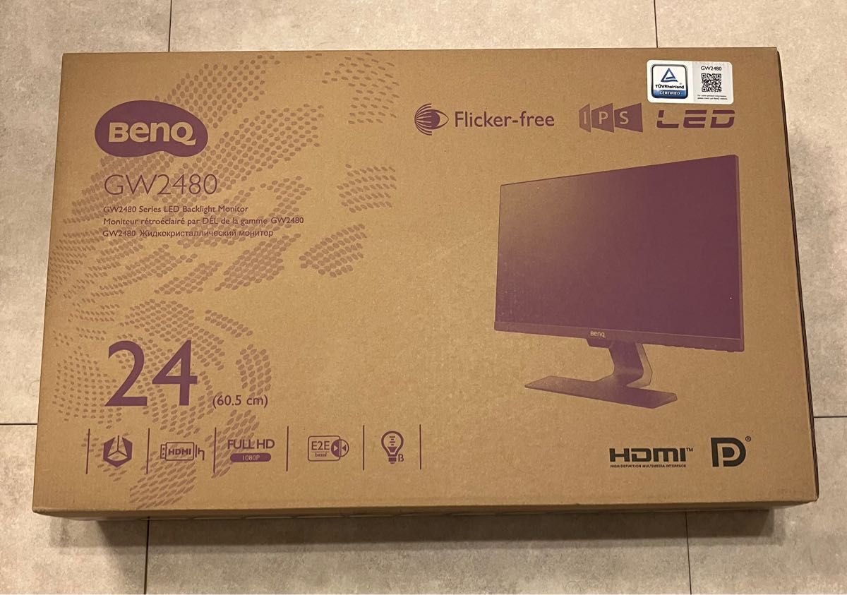 セール 【新品未使用未開封】BenQ GW2480 アイケアモニター23 8インチ