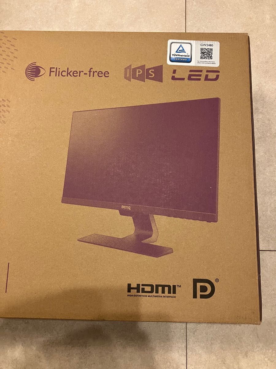 セール 【新品未使用未開封】BenQ GW2480 アイケアモニター23 8インチ
