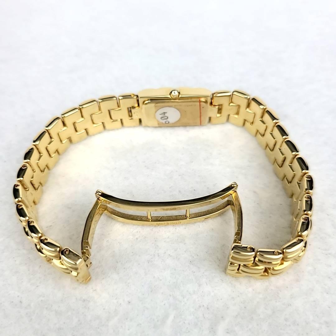 箱付ほぼ新品】FENDI フェンディ 670L オロロジ スクエア GP 箱付ほぼ新品】FENDI フェンディ 670L オロロジ スクエア GP