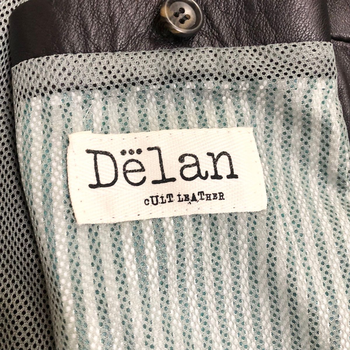 新品DELANデラン ラムレザーシングルライダースジャケット 46 新品DELANデラン ラムレザーシングルライダースジャケット 46