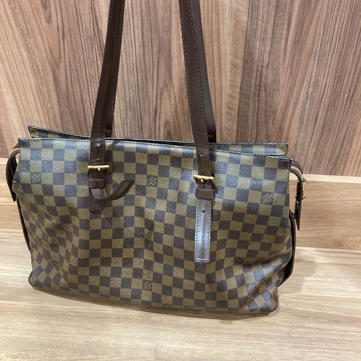 LOUIS VUITTON ルイヴィトン ダミエ エヌベ チェルシー ハンドバッグ ショルダーバッグ トートバッグ 人気