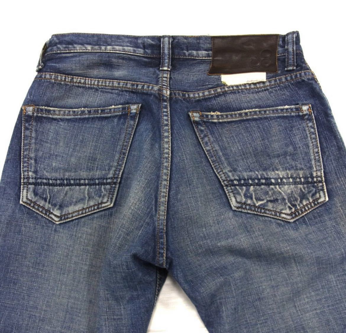 定価2万円●Johnbull デニムパンツ ダメージ加工 メンズ M