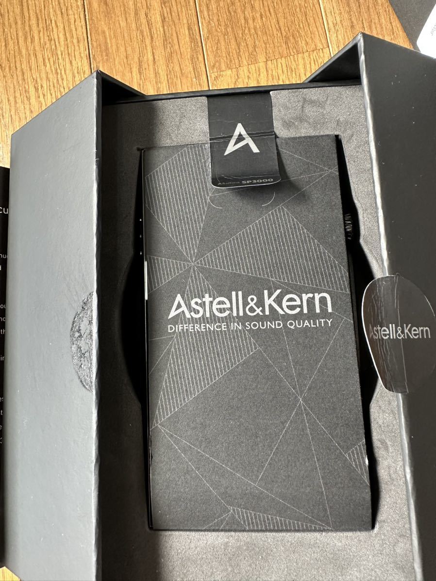 Astell&Kern SP3000 ブラック　ハイレゾ音質384アップグレード