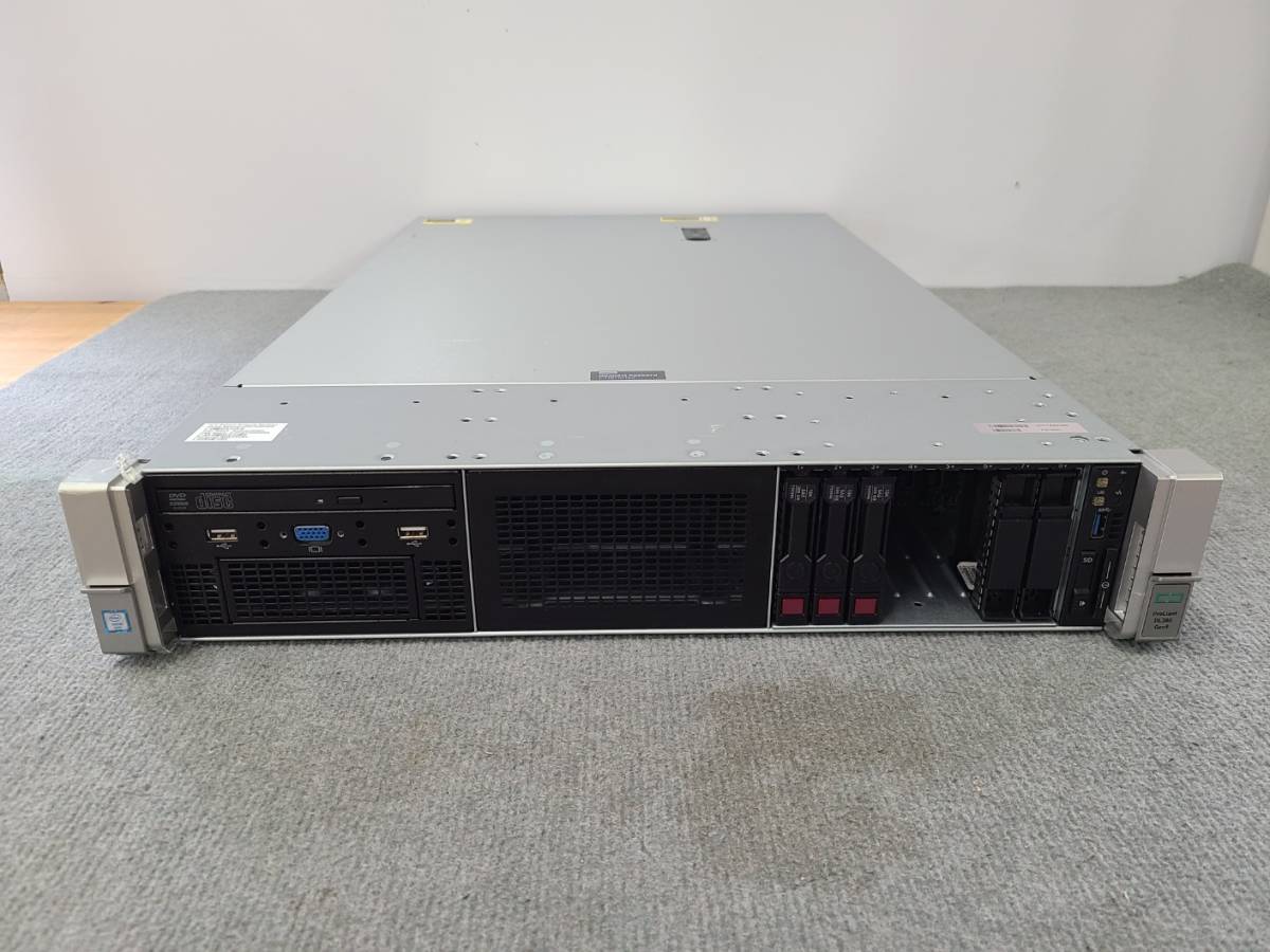 日本限定 2x Gen9 DL380 ProLiant HP E5-2620V4 P440ar 300GB 3x 64GB