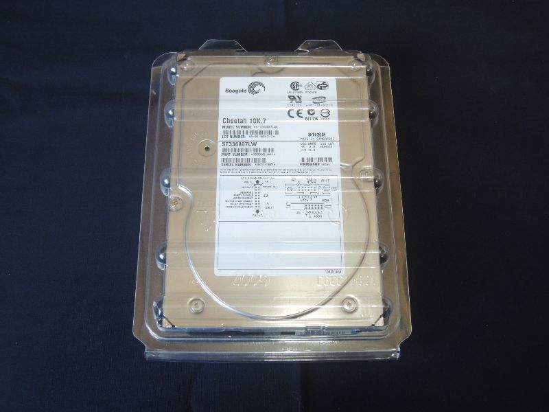 愛用 10K.7 Cheetah Seagate 新品未開封未使用品 ST336807LW 動作画面