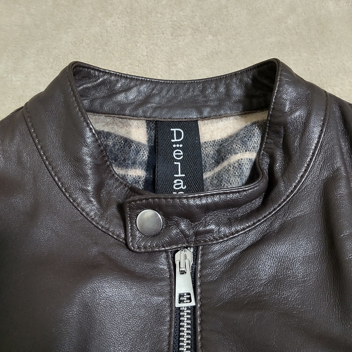 新品 Delan デラン サイズ54 ダークブラウン GIULIANO BIS