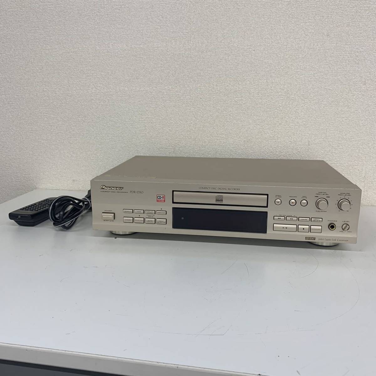 【D2】 pioneer PDR-D50 CDプレーヤー パイオニア CDデッキ リモコン 850-146_画像1