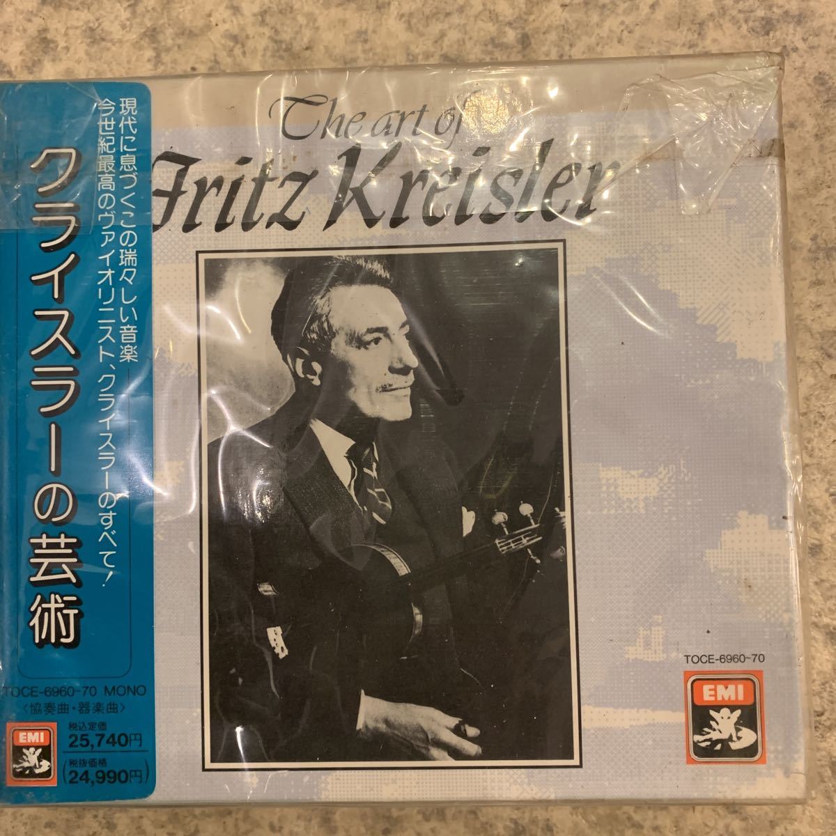 CD-BOX クライスラーの芸術 THE ART OF FRITZ KLEISLER 11CD TOCE-6960~70-