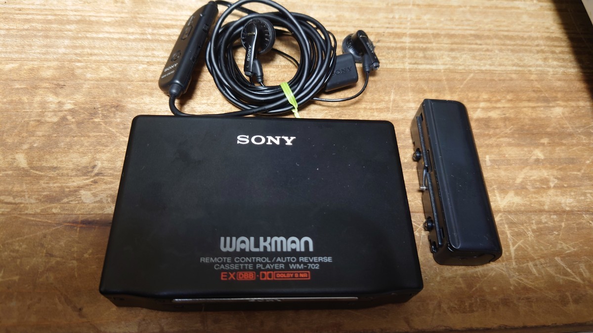 最安値級価格 SONY カセットウォークマン WM-702/リモコンMDR-EW702