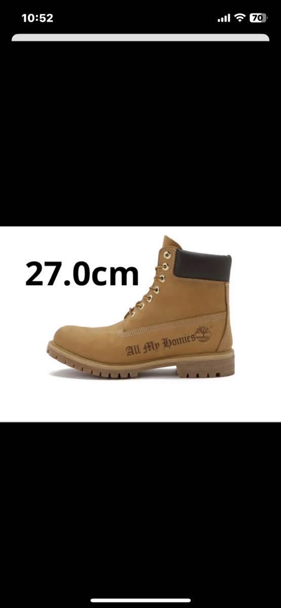 27cm】ZORN All My Homies × Timberland-