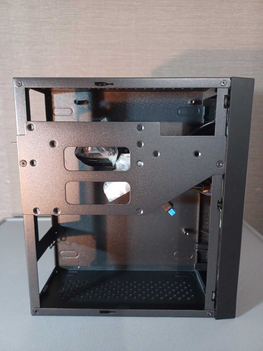 Mini ITX ケース　229×90×215 PC パーツ　ミニ　Flex-ATX 対応　ＰＣパーツ　PCI　ブラック　Black_画像10