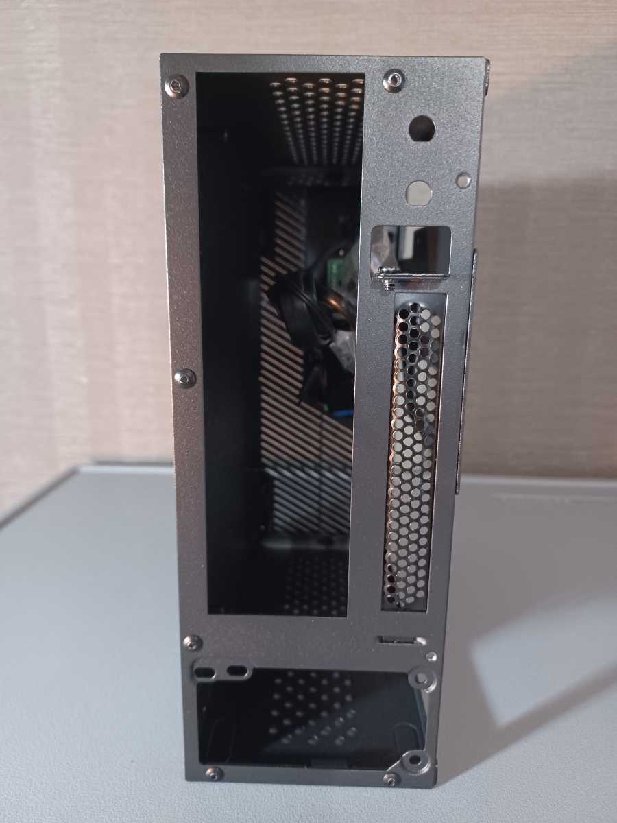 Mini ITX ケース　229×90×215 PC パーツ　ミニ　Flex-ATX 対応　ＰＣパーツ　PCI　ブラック　Black_画像7