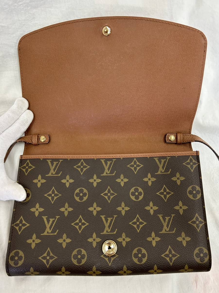 ルイ・ヴィトン モノグラム 2WAY ショルダーバッグ ボルドー M51797 LOUIS VUITTON_画像4