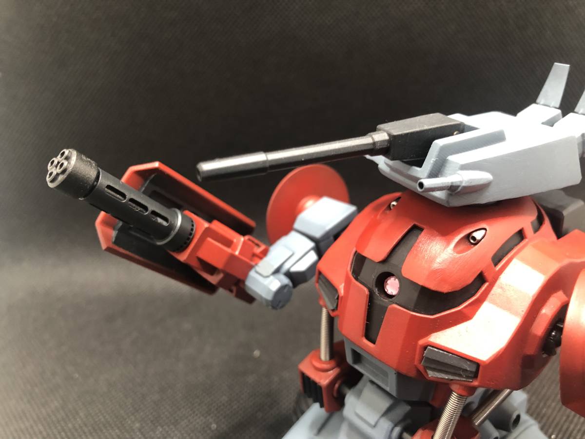 改修、改造塗装済み完成品 1/144 ギガン(赤Ver)激レア 機動 改修、改造塗装済み完成品 1/144 ギガン(赤Ver)激レア 機動