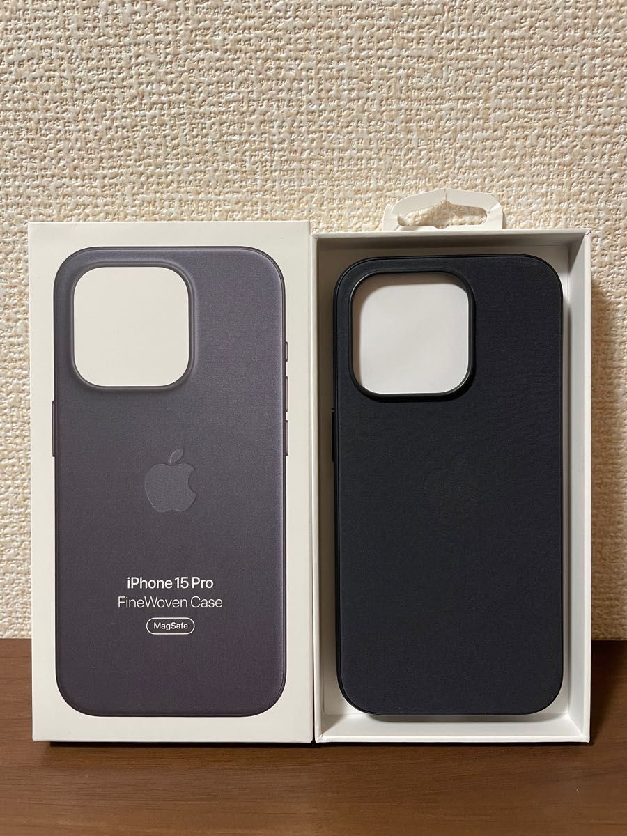 Apple iPhone15 Pro ファインウーブンケース ブラック MagSafe 未使用品