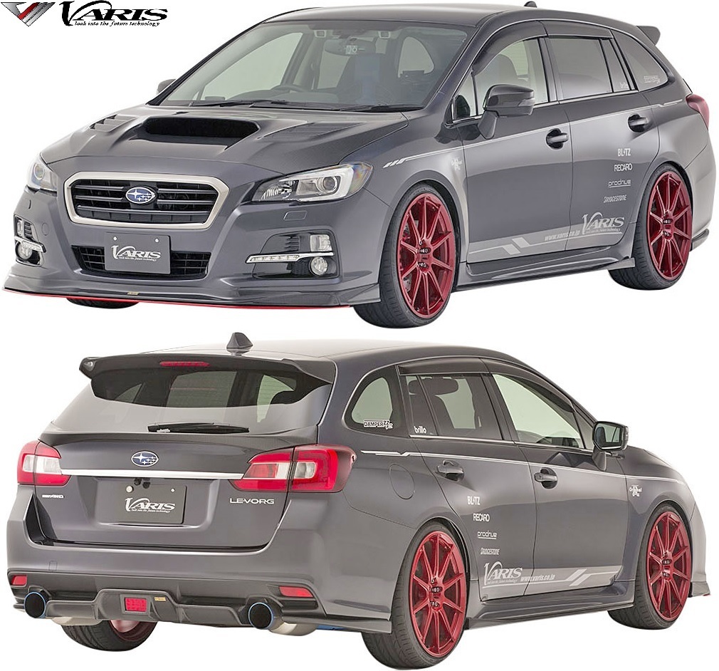 【M's】SUBARU レヴォーグ ツーリングワゴン A型 B型 C型 VM4/VMG (2014.6-2020.11) VARIS ARISING-1 フルエアロ 5P FRP 一部カーボン_画像1